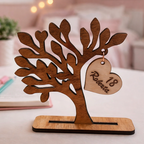 Albero della vita in legno personalizzato | Bomboniera battesimo matrimonio nascita