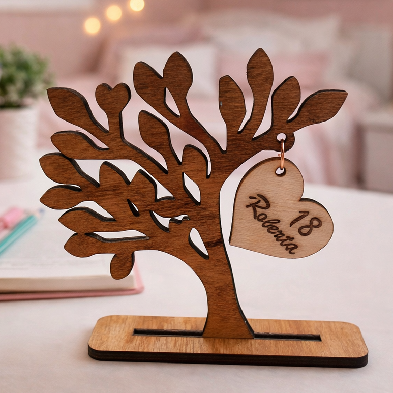 Albero della vita in legno personalizzato | Bomboniera battesimo matrimonio nascita