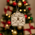 Decorazioni natalizie in legno personalizzate
