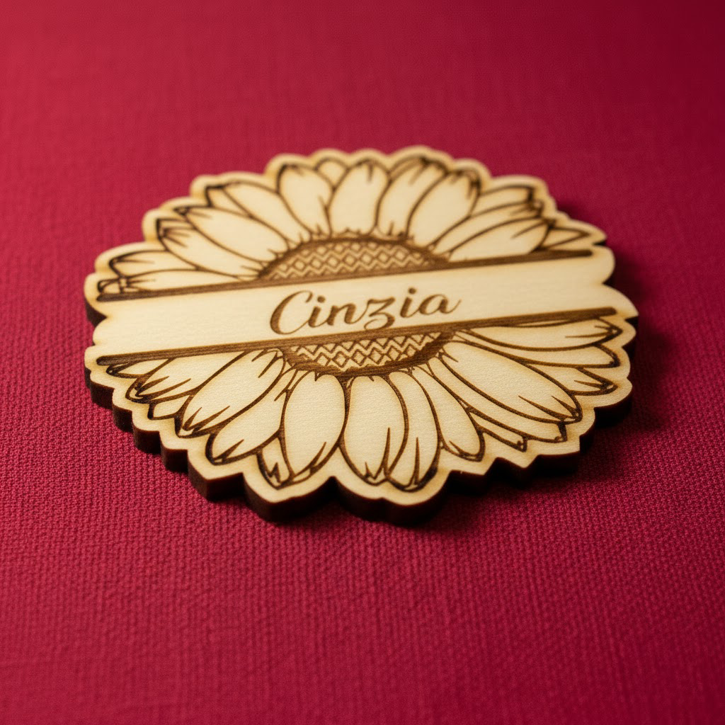 Segnaposto Personalizzati in Legno  ideale per Matrimoni/Battesimi/compleanni/eventi speciali