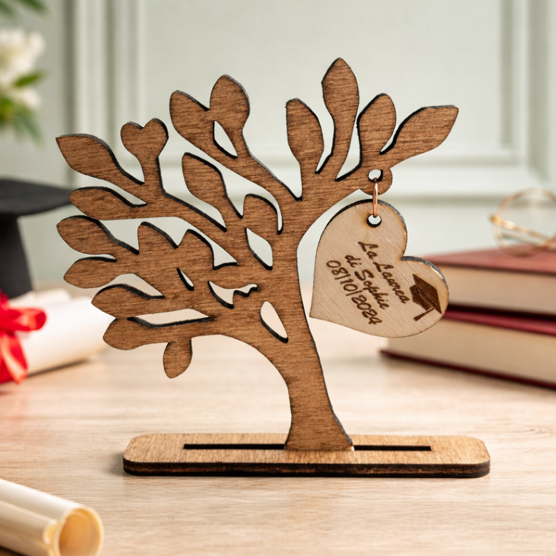 Albero della vita in legno personalizzato | Bomboniera battesimo matrimonio nascita