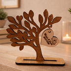 Albero della vita in legno personalizzato | Bomboniera battesimo matrimonio nascita