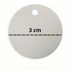 Collana Rotonda Con Foto Incisa