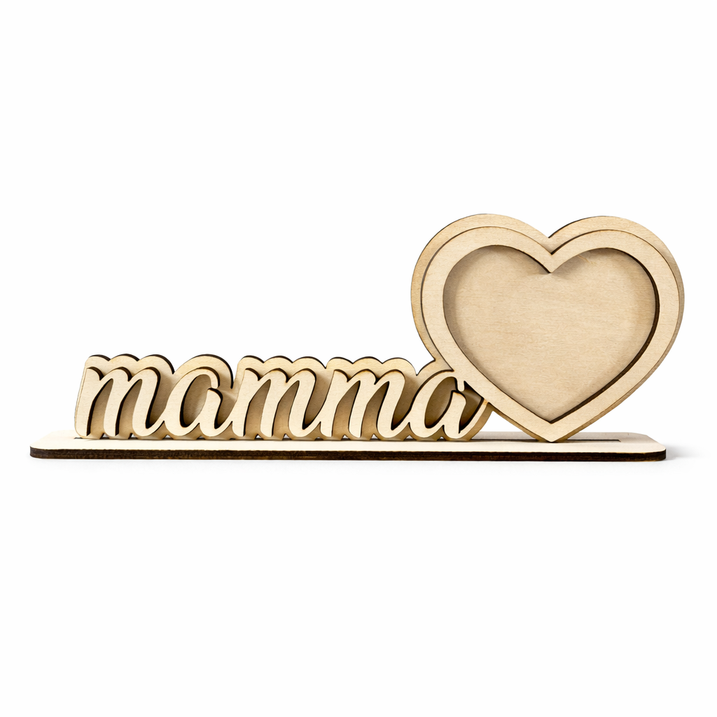 PORTAFOTO SCRITTA MAMMA