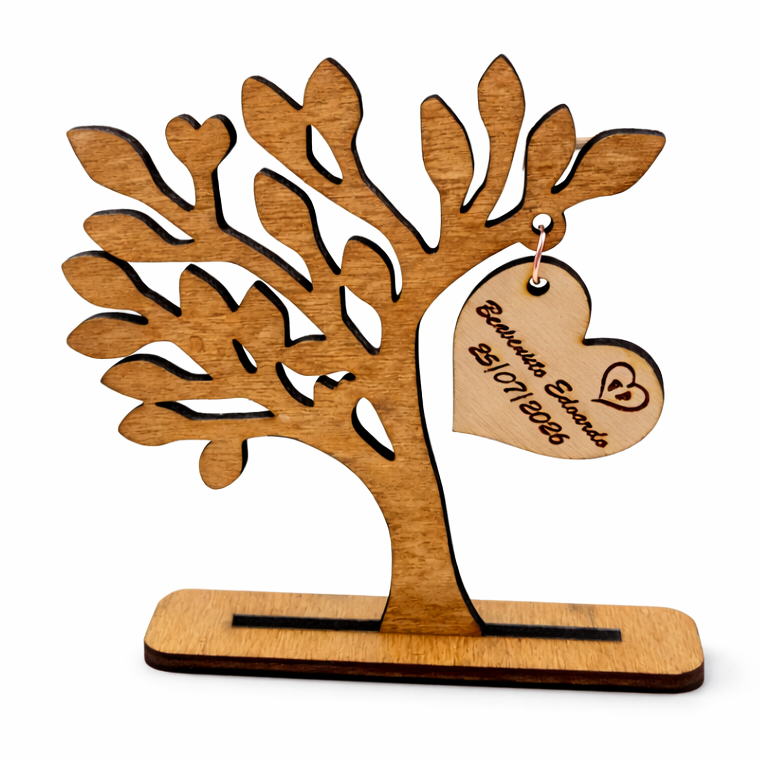 Albero della vita in legno personalizzato | Bomboniera battesimo matrimonio nascita